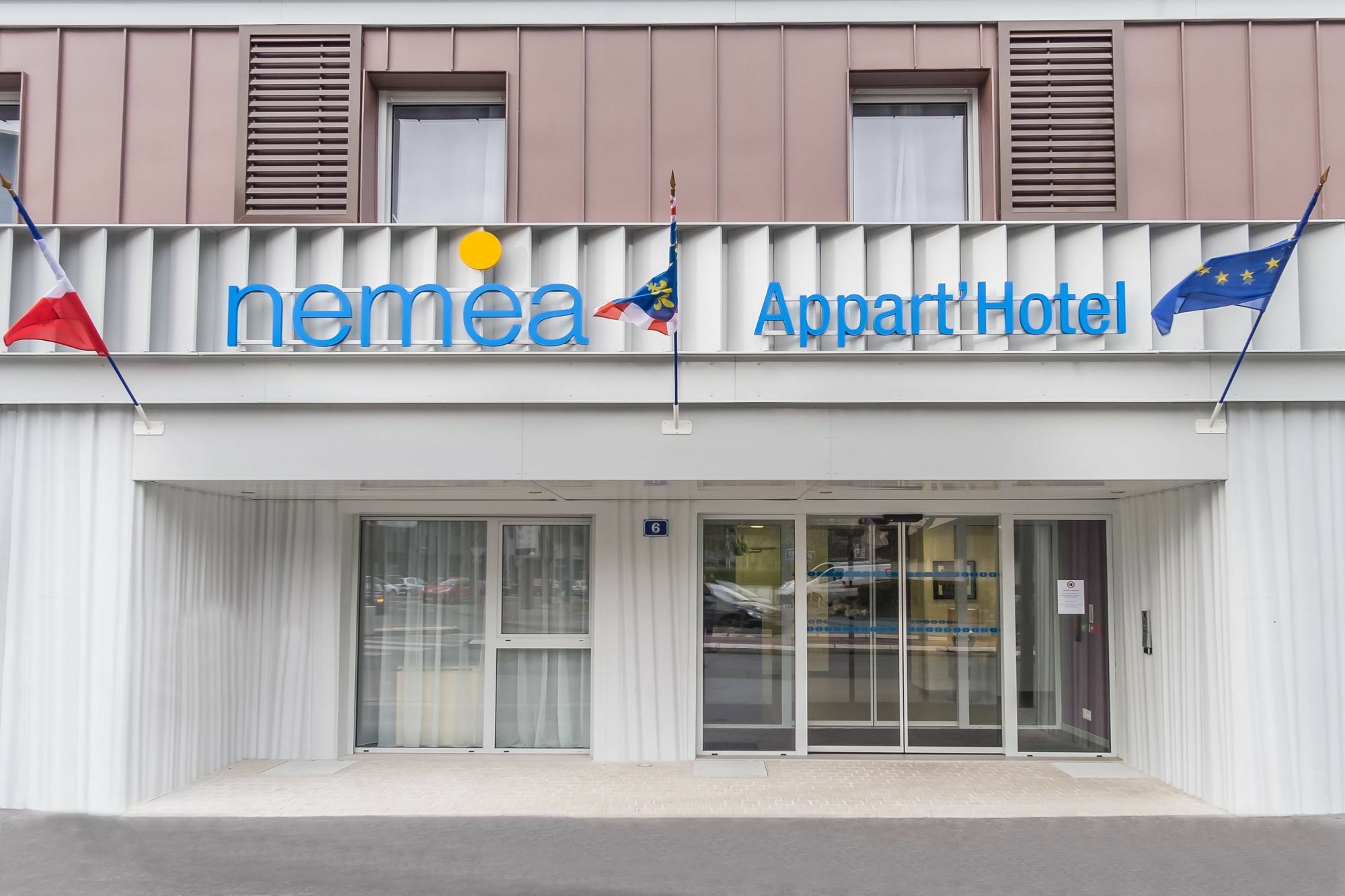 Néméa appart'hotel Résidence Le Quai Victor Tours Exterior foto